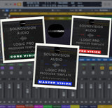 Logic Pro Vision Series 🎹 – Stock Plugin Production Templates for Producers