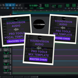 Pro Tools Studio Chain Series Templates: 3 Editions (Stock Plugins Only)