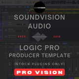 Logic Pro Vision Series 🎹 – Stock Plugin Production Templates for Producers